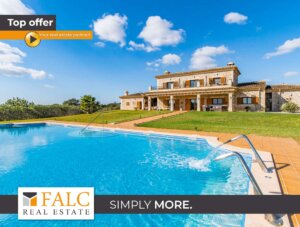 Luxus-Finca mit Ferienvermietungslizenz und Pool in LLucmajor