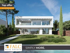 Moderne Neubau-Villa mit Pool und Meerblick in Sol de Mallorca