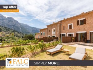 Charmantes Neubau-Reihenhaus mit herrlichem Bergblick in Fornalutx