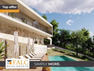 Moderne Neubau-Villa mit Panoramausblick auf die Berge in Santa Ponsa