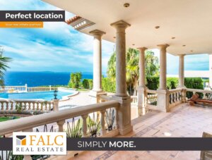 Wunderschöne mediterrane Villa in 1. Meereslinie in Bahía Grande