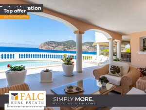 Luxuriöse Villa mit Pool und spektakulärem Meerblick in Camp de Mar