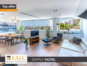 Tolles, renoviertes Apartment mit Hafenblick in Palma de Mallorca