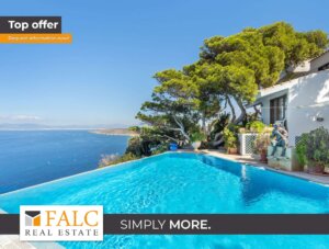 Villa in 1. Meereslinie mit Ferienvermietungslizenz in Badia Gran