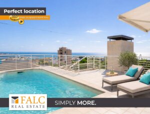 Grossartiges Penthaus mit Meerblick und privatem Pool in Palma