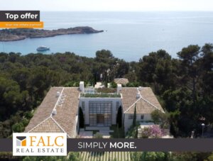 Unikat einer Neubau-Luxus-Villa mit spektakulärem Panoramameerblick in Bendinat