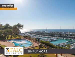 Apartment mit spektakulärem Hafen- und Meerblick in Port Adriano