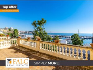 Renovierungsbedürftige Stadtvilla am Hafen von Cala Nova - Cas Catala