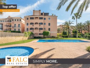 Attraktives Apartment mit Gemeinschaftspool in der Nähe des Meeres in Portixol