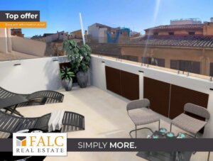 Attraktives Neubau-Stadthaus mit Dachterrasse in Palma-Altstadt