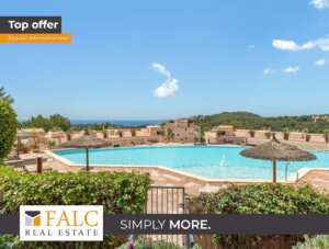 Apartment mit beeindruckendem Meerblick am Golfplatz in Bendinat