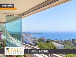 Reizendes Penthouse mit Meerblick in einer exklusiven Wohnanlage in Cas Catala