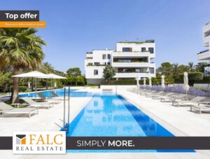 Top Luxus-Apartment mit Teilmeerblick in moderner Wohnanlage in Nova Santa Ponsa