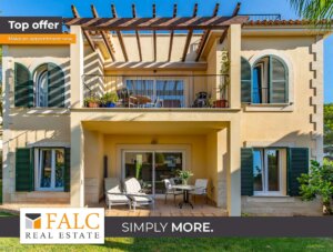 Sonniges Erdgeschoss-Apartment mit Gemeinschaftsgarten und -pool in Sa Rapita