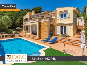 Geräumige Villa mit Blick bis zur Bucht von Palma in Costa de la Calma