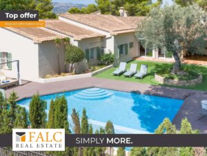 Ebenerdige Familienvilla mit gepflegtem Aussenbereich in Santa Ponsa