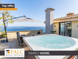 Luxus-Penthouse mit fantastischem Meerblick in Cala Vinyas