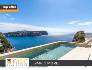 Moderne mediterrane Villa mit Meerblick in Puerto Andratx