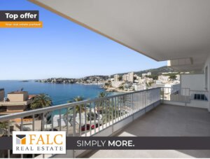 Renoviertes Luxusapartment mit Panoramameerblick in Cala Major