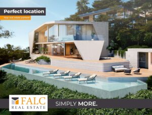 Meerblick-Grundstück mit Projekt und Lizenz