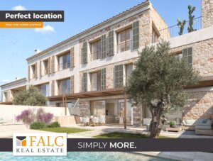 Moderne Neubau-Stadthäuser mit Pool in Santanyi