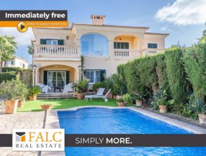 Geräumiges Miethaus in zweiter Meereslinie mit Pool in Puig de Ros