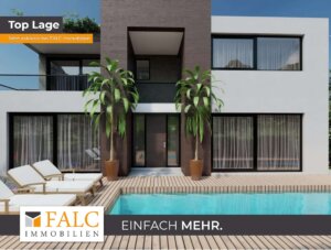 Elegante Luxusvilla mit Pool und spektakulärem Meerblick Nähe Zadar - FALC Immobilien HN