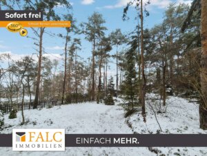 Baugrundstück mit schönem Wochenendbungalow - FALC Immobilien