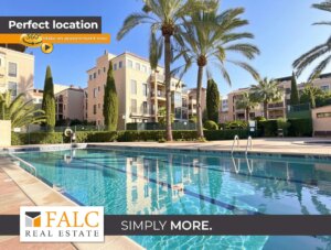 Portixol Living: Apartment mit Pool und Gartenanlage