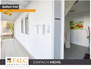 Helle Single-Wohnung mit Terrasse und Gartenanteil