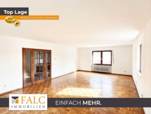 Großzügige 132 m² Wohnung mit großem Balkon und Stellplatz im gepflegten Dreifamilienhaus