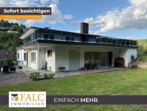 ***Dalhausen - Großzügige Villa mit Wellnessbereich, Dachterrasse und Gartenidylle***