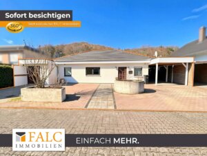 Moderner Bungalow mit großzügigem Garten und Garage