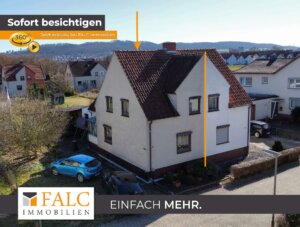 ***Kleine Doppelhaushälfte mit großem Grundstück und Entwicklungspotenzial